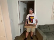 Pizza Delivery Boy Fucks Himself Roleplay