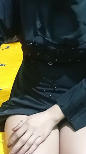 Thrilling moment from &quot;A beautiful muslim girl in burkha looking sexy and hot, and hard by boy&quot;