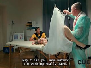CUCK4K. Doctor Steve cured my pussy. Hot sex with Nela Decker & Steve Q
