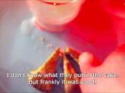 Jon Arteen is a twink who cums on cake and eats it for Christmas Holiday Freak by Mija J