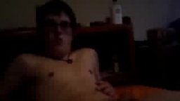 Twink cums hard