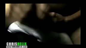 GAY AMATEUR FUCKS HIS PILLOW AND SUCKS HIS OWN COCK 28