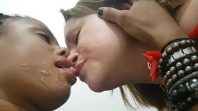 beijo lambuzado com muita porra melissa alecxander e jessica moraes roberto alecxander