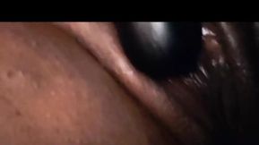 Taking in a big fat black dick