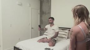 BTS My husbands wrecks mine and a tight asian pussy