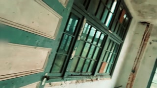 Horny Couple Fucks In Abandoned Building