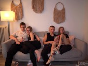 WHAT? All this time they didn 't notice how we fuck in front of them ? ft. Bunny Rabbits