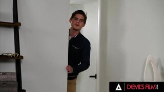 DEVILS FILM - Kimmy Kimm Caught Fapping Sparks Hardcore Fuck