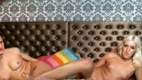Leila Black & Lora Blond Private Show