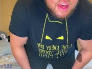 Verbal chub showing off his fat ass while talking dirty