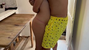 I Fuck the Ass of a Nalgona Brunette That I Met in the Supermarket