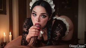 the horny maid secretly crawled under my step dad s blanket, but i was there instead and fucked her hard until she screamed [ai]