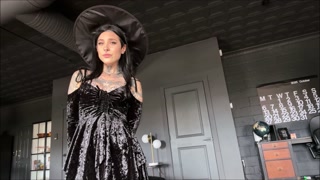 Freaky Goth Step Sis &amp; The Halloween Party - Awlivv - Family Therapy - Alex Adams