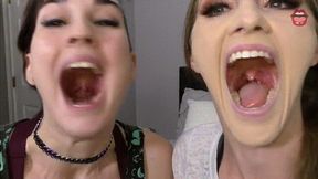 Endoscope Mouth Compare - Irene Silver & TerraMizu - HD 720 MP4