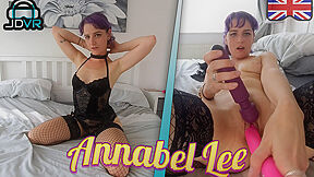 Annabel Lee In Waited Up All Night - Hot And Horny Short Haired Brunette Solo Masturbation