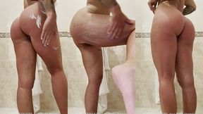 en rentrant de la plage, apres la douche... pleine de coup de soleil, j’ai ...