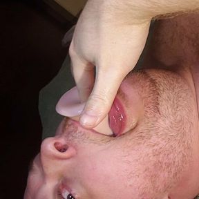 Deepthroat 2 dildo training pt 1