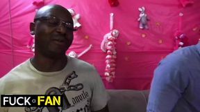 Foursome With Siri Dahl Megan Tory Cum Covered By Fan Ricky!