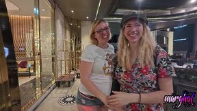 voyages a bangkok je retrouve ma cherie tgirl lysia pour une visite de la ...