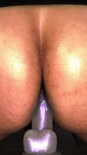 Sissy Slut Pounds Her Ass POV