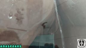 hot soapy shower glasschord fetish frottage
