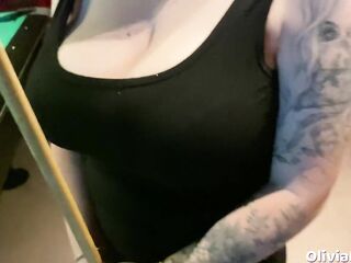 This chab Said Me If I Miss The Discharged I Have To Suck His Penis in Public Throne-room- Olivia Bay