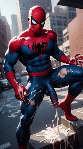 Spider Man Ai Realistic Art Cosplay Gay Porn(only Images)