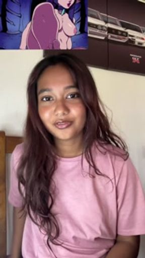 Petite Indian reacts to LITHICA THE SUCCUBUS