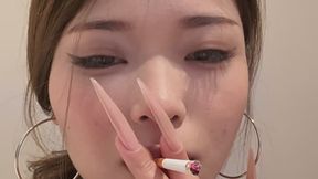 After climax, I chain-smoked two cigarettes, couldn’t resist masturbating again… and lit another one right after.?