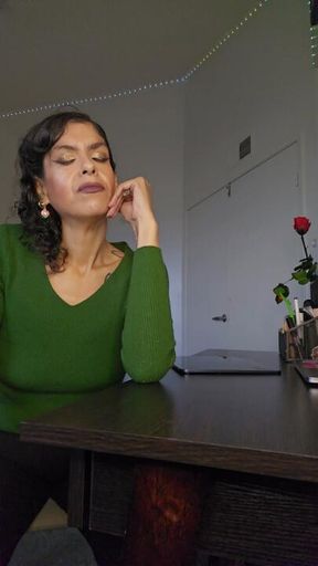 You sent a dick pic to Ms Hernandez and now youre gonna get it [Spanglish JOI]