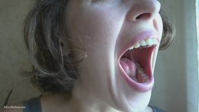 Miss Melissa's Big Mouth Wide Open - 720p