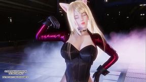 Meovv Performs Sensual Ahri-Inspired K-pop Dance in Steamy MMD Animation