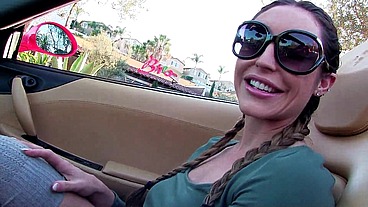 Christiana Cinn Swallows Mike Hunt's Load