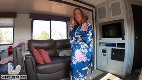 Stepson Soothes Nudist Stepmoms Sunburn - Jane Cane, Shiny Cock Films