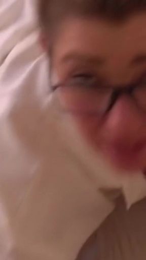 A Hot Masseuse Girl Mocks a Patient with a Small Dick