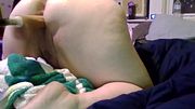 BBW squirts on fuck machine