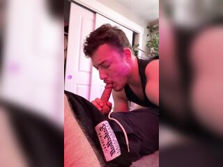 Precious hunk, suck my wang