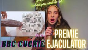 BBC Premature Ejaculator Training with BBC Porn and BBC Dildo