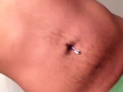 Showing off for Snapchat