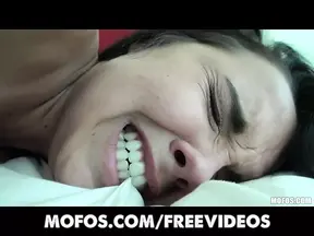 Hot amateur babe Dillion Harper plays with anal