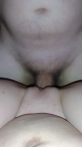 Watch as my husband stuffs my tight pussy making me cum and squirt (volume up!)