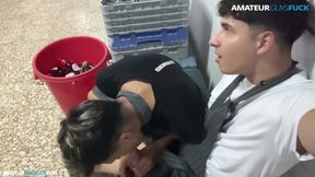 Agf:: My Partner and I Know How to Make the Most of Our Breaks at Work... Will They Catch Us?