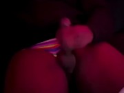 Thicc Femboy Teases his Hole 😈💙