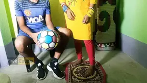 Soccer coach k bengali wife ki sath foot-baller Ka floor pe chudai