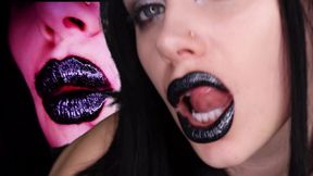 Lady in black lipnosis JOI