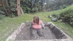 Getting Muddy in My Jersey, Shirt and Jeans