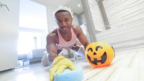 Maid's Cleaning Abilities Earn Him A Uber-Cute Enormous Large Apex