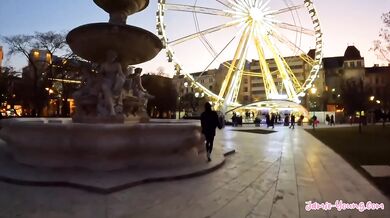 Cute Petite Girl Rides Big Cock! | Budapest Sex Vlog | Jamie Young