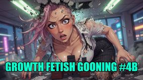 Growth Fetish Gooning #4B: Hyper-Growth Goddess Swells and Overwhelms Your Senses (Animated)