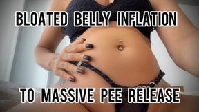Bloated Belly Inflation to Massive Pee Release